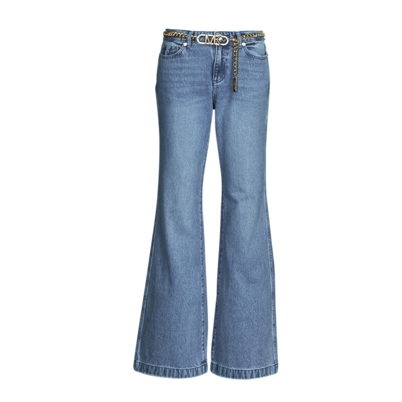 Flare Jeans MICHAEL Michael Kors FLARE CHAIN ​​BELT DNM JEAN Blue Flare Jeans Woman - 1