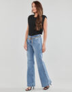 Flare Jeans MICHAEL Michael Kors FLARE CHAIN ​​BELT DNM JEAN Blue Flare Jeans Woman - 3