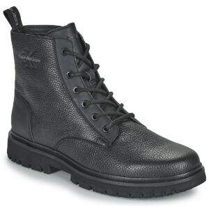 Calvin Klein Jeans  EVA MID LACEUP BOOT LTH  Nero -  Stivaletti Uomo