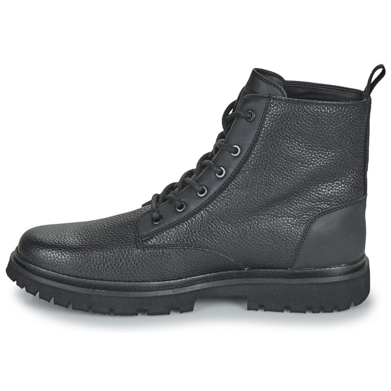 Calvin Klein Jeans EVA MID LACEUP BOOT LTH Black Men's Ankle Boots - 4
