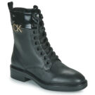 Calvin Klein Jeans RUBBER SOLE COMBAT BOOT W/HW Schwarz Damenstiefel - 1