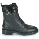 Calvin Klein Jeans RUBBER SOLE COMBAT BOOT W/HW Schwarz Damenstiefel - 2