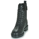 Calvin Klein Jeans RUBBER SOLE COMBAT BOOT W/HW Schwarz Damenstiefel - 3