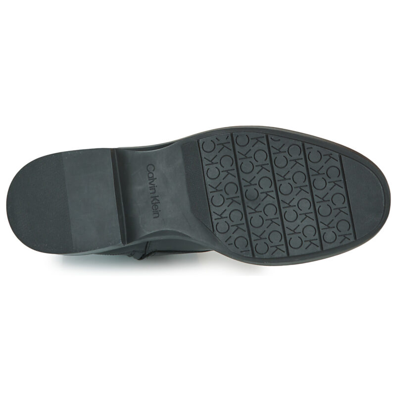 Calvin Klein Jeans RUBBER SOLE COMBAT BOOT W/HW Schwarz Damenstiefel - 7