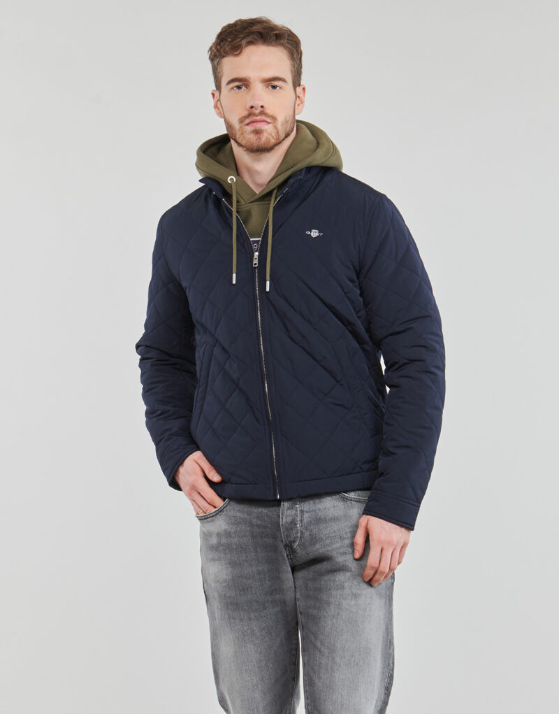 Giubbotto Gant QUILTED WINDCHEATER Blu Giubbotti Uomo - 2
