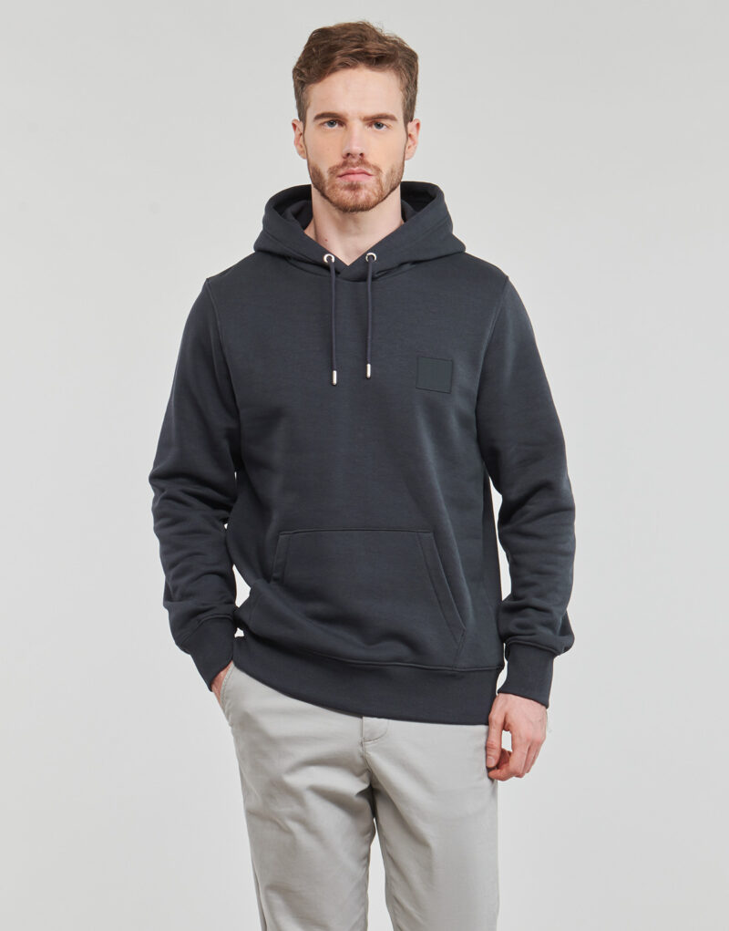Felpe mit Cappuccio Gant REG BADGE SWEAT HOODIE Marine Herren-Hoodies - 2