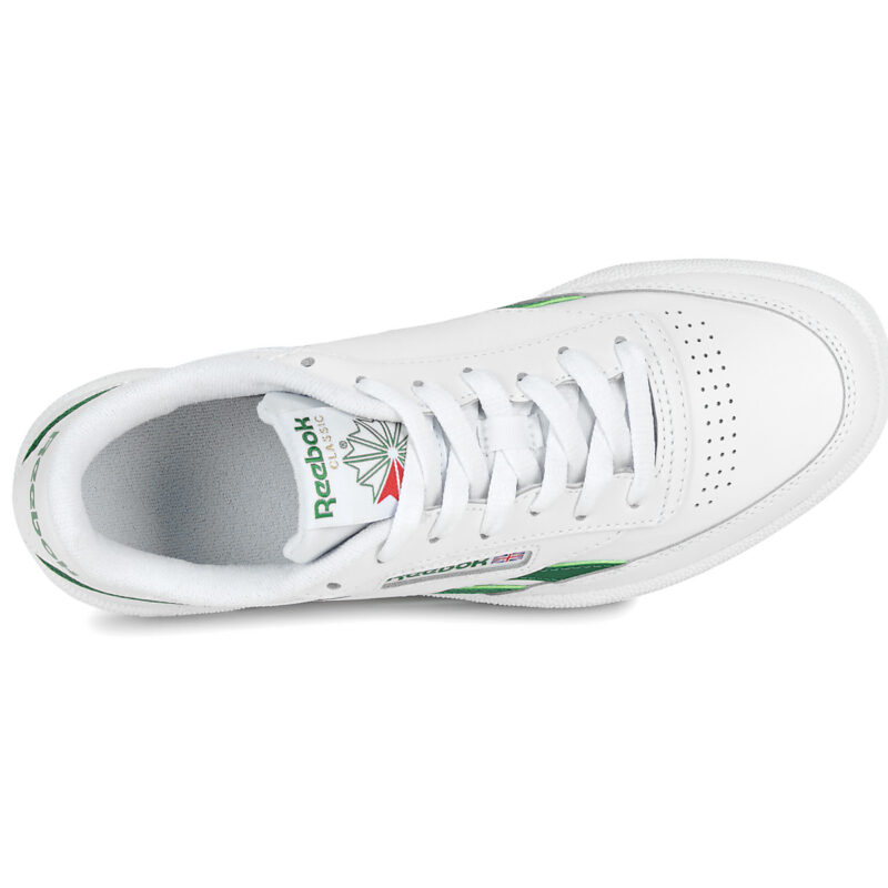 Reebok Classic CLUB C REVENGE Wei&szlig;e Herren-Sneaker - Gr&ouml;&szlig;e 6