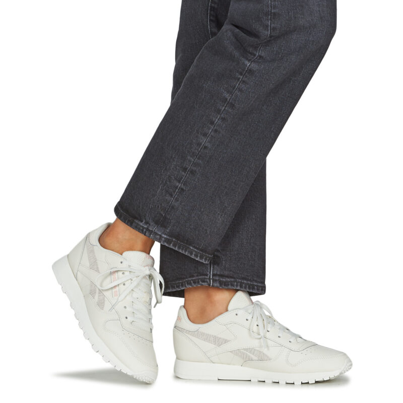 Reebok Classic  CLASSIC LEATHER  Beige -  Sneakers basse Donna - 8
