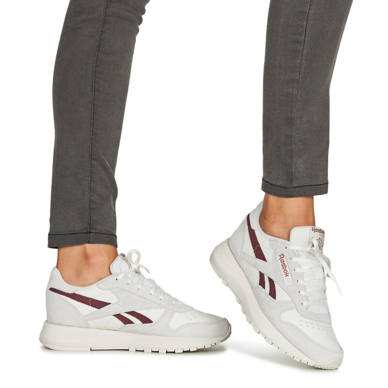 Reebok Classic CLASSIC LEATHER SP Beige Zapatillas Bajas Mujer - 8
