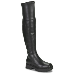 Guess  RASSA  Nero -  Stivali a metà coscia Donna