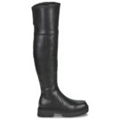 Guess  RASSA  Nero -  Stivali a metà coscia Donna - 2