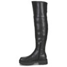 Guess  RASSA  Nero -  Stivali a metà coscia Donna - 4