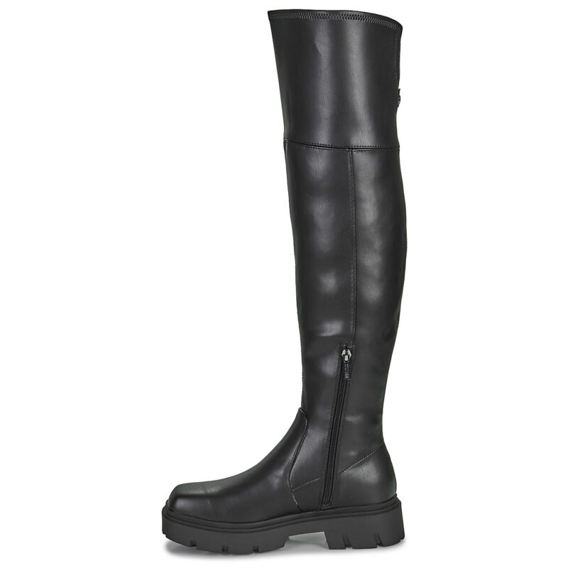 Guess  RASSA  Nero -  Stivali a metà coscia Donna - 4