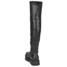 Guess  RASSA  Nero -  Stivali a metà coscia Donna - 5