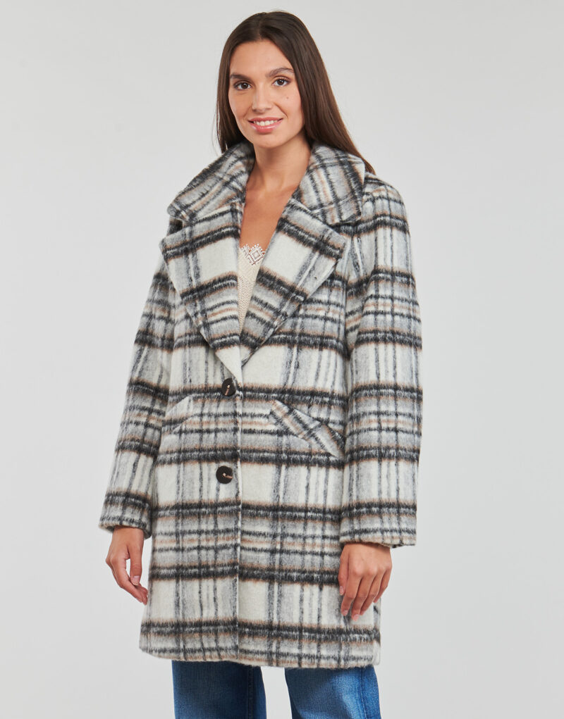 Mantella Vila VIROY L/S COAT Multicolore Mantelle Donna - 2