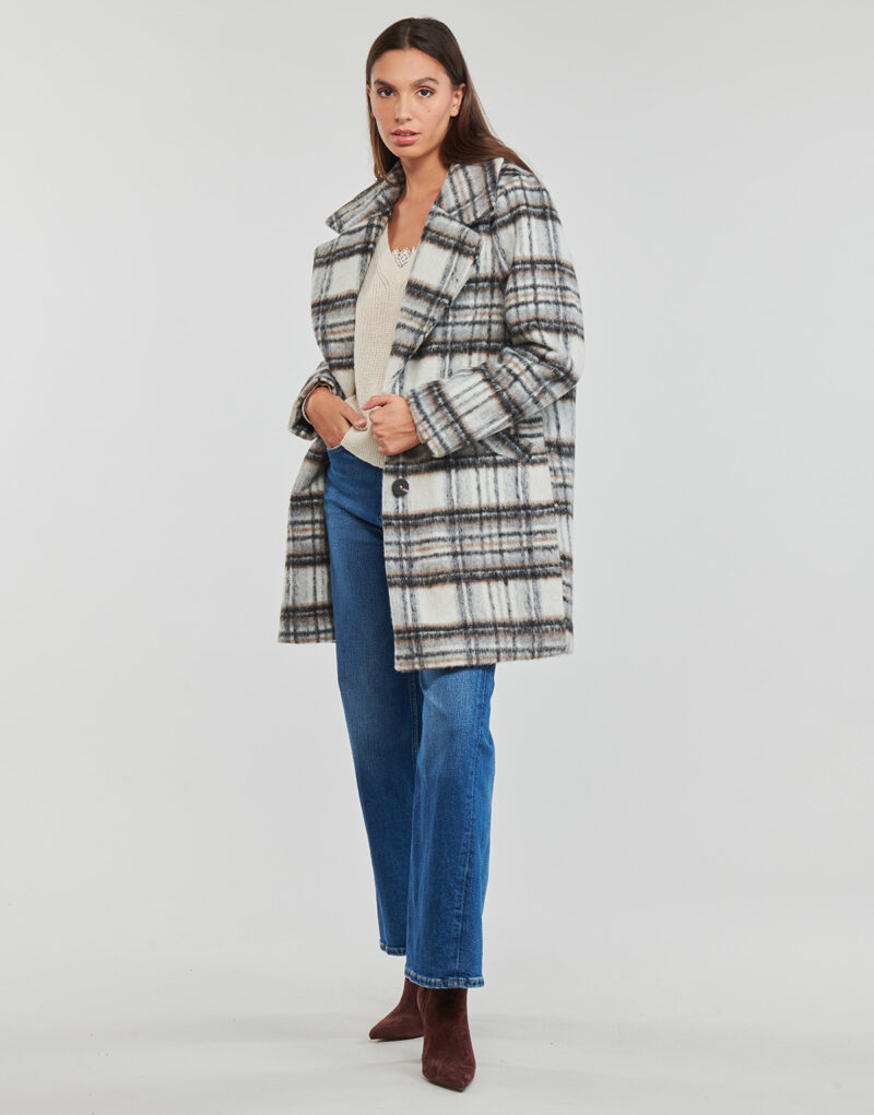Mantella Vila VIROY L/S COAT Multicolore Mantelle Donna - 3
