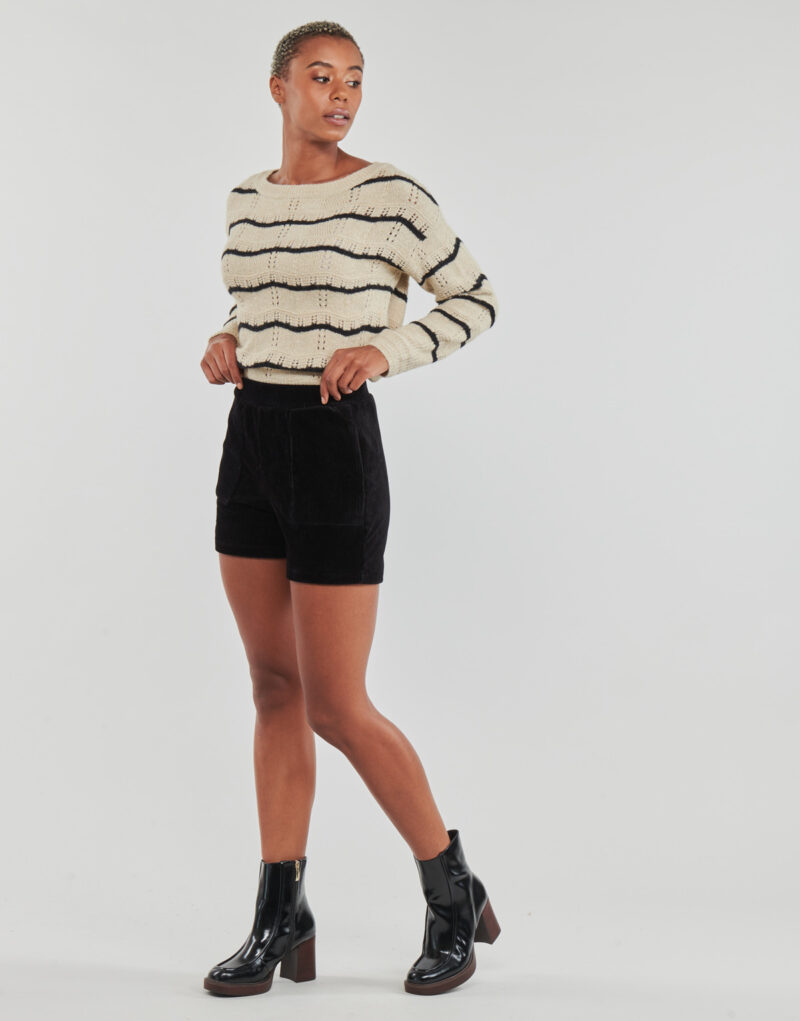Shorts Vila VIKITA HW SHORTS/LS Nero Shorts Donna - 3