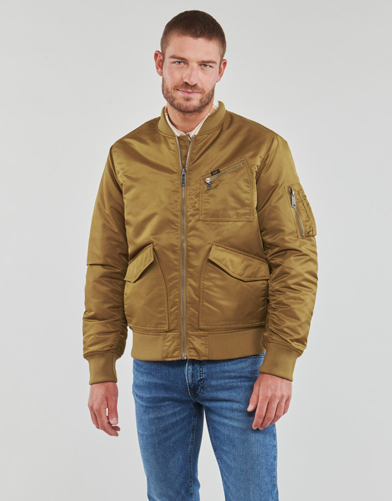 Lee BOMBER JACKET Beige Jacke Herren - 2