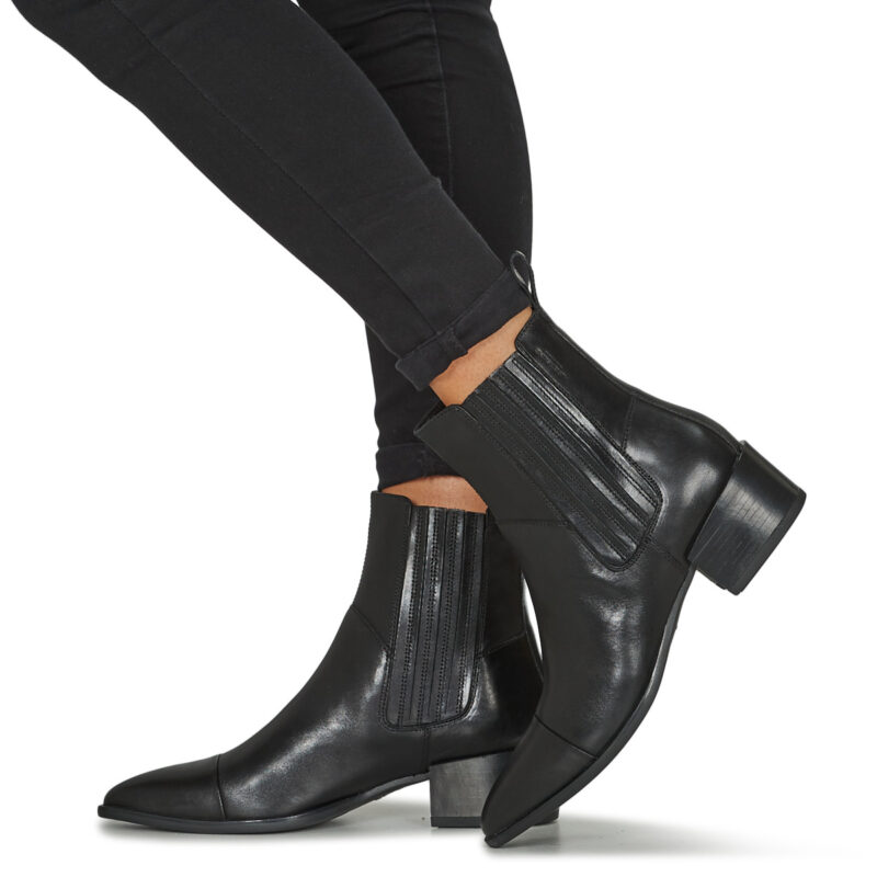 Vagabond Shoemakers MARJA Schwarze Damen-Ankle-Boots - Gr&ouml;&szlig;e 8