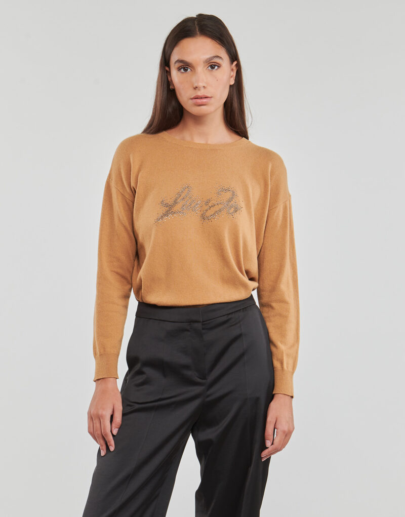 Jumper Liu Jo MF3365 Brown Women's Sweaters - 2