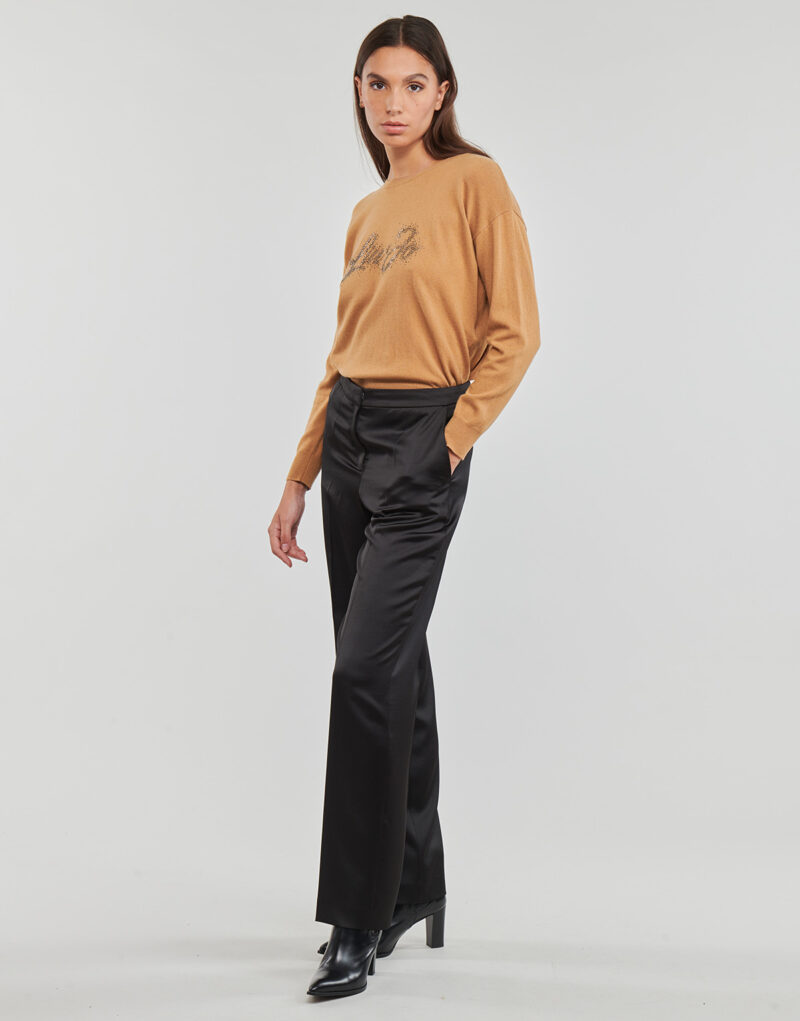 Jumper Liu Jo MF3365 Brown Women's Sweaters - 3