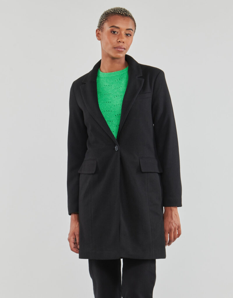Mantella Only ONLNANCY LIFE COAT CC OTW Nero Mantelle Donna - 2