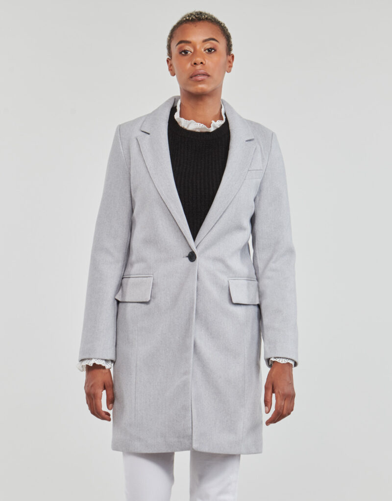 Mantella Only ONLNANCY LIFE COAT CC OTW Grigio Mantelle Donna - 2