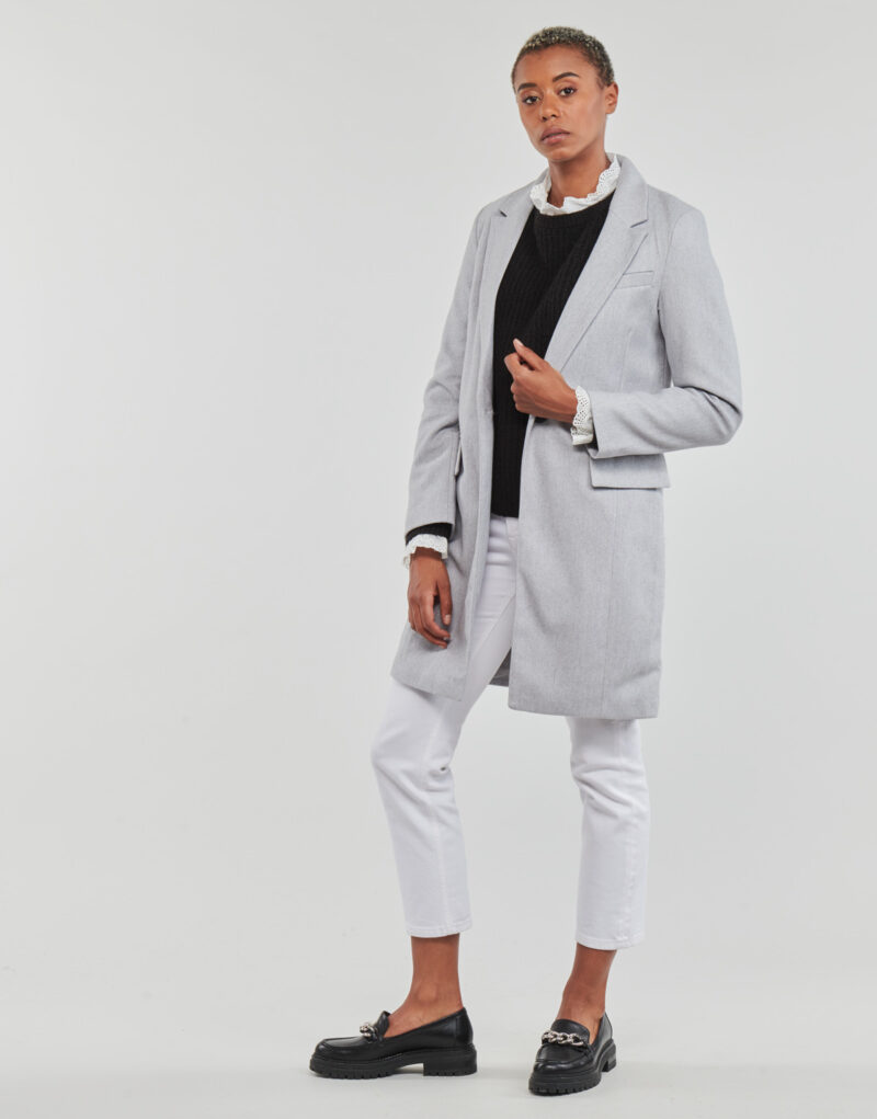Mantella Only ONLNANCY LIFE COAT CC OTW Grigio Mantelle Donna - 3
