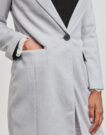 Mantella Only ONLNANCY LIFE COAT CC OTW Grigio Mantelle Donna - 5