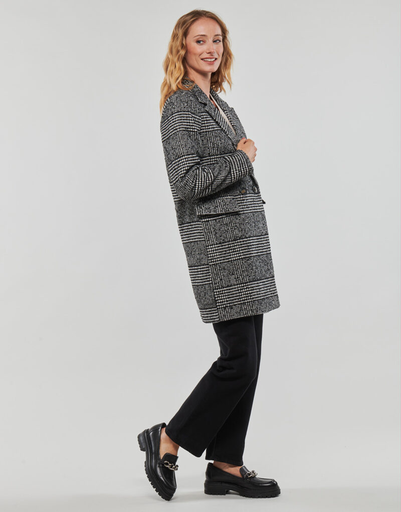 Mantella Only ONLNEWSELENA MINNA LIFE WOOL COAT CC OTW Nero Mantelle Donna - 3