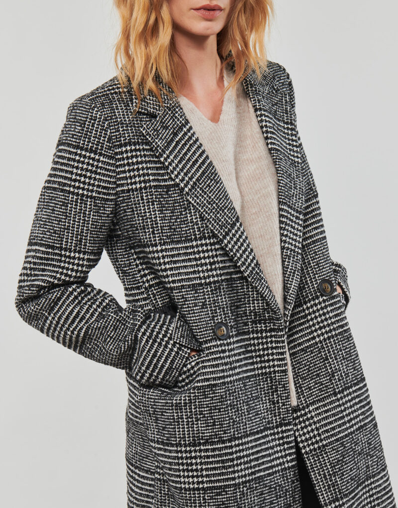 Mantella Only ONLNEWSELENA MINNA LIFE WOOL COAT CC OTW Nero Mantelle Donna - 5