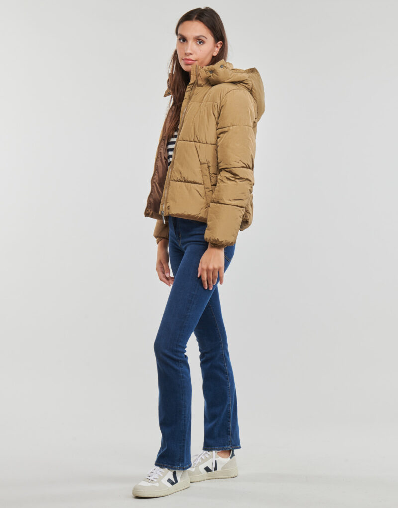Piumino Only ONLCALLIE FITTED PUFFER JACKET CC OTW Beige Piumini Donna - 3