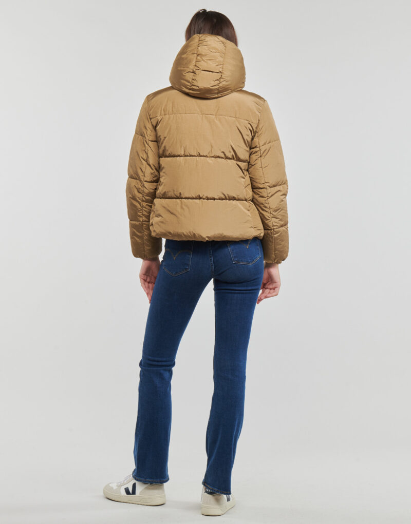 Piumino Only ONLCALLIE FITTED PUFFER JACKET CC OTW Beige Piumini Donna - 4