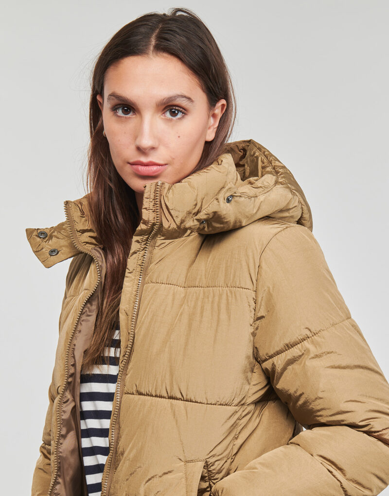 Piumino Only ONLCALLIE FITTED PUFFER JACKET CC OTW Beige Piumini Donna - 5