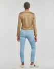 Giacca in pelle Only ONLSCOOTIE FAUX SUEDE BIKER JACKET OTW Beige Giacche in pelle Donna - 4