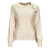 Maglione  Only  ONLEMMA LS BUTTON ONECK KNT  Beige -  Maglioni Donna