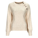 Maglione  Only  ONLEMMA LS BUTTON ONECK KNT  Beige -  Maglioni Donna - 1