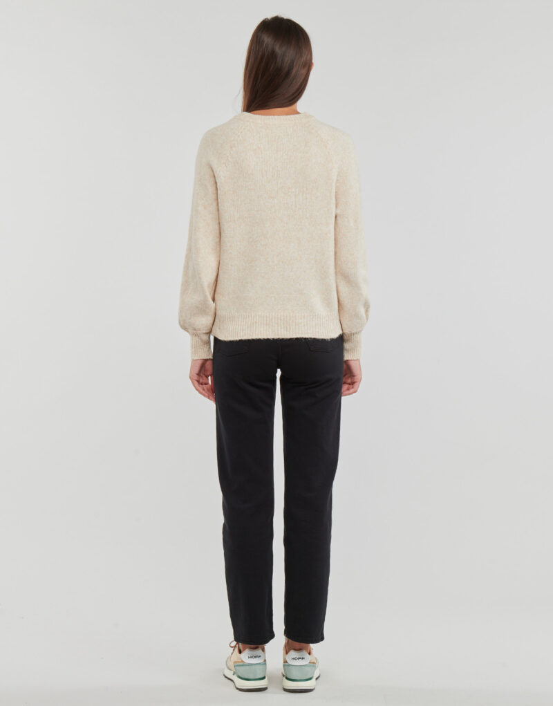 Maglione  Only  ONLEMMA LS BUTTON ONECK KNT  Beige -  Maglioni Donna - 4