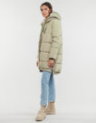 Piumino Only ONLNEWNORA LONG PUFFER COAT CC OTW Beige Piumini Donna - 3