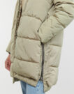 Piumino Only ONLNEWNORA LONG PUFFER COAT CC OTW Beige Piumini Donna - 5