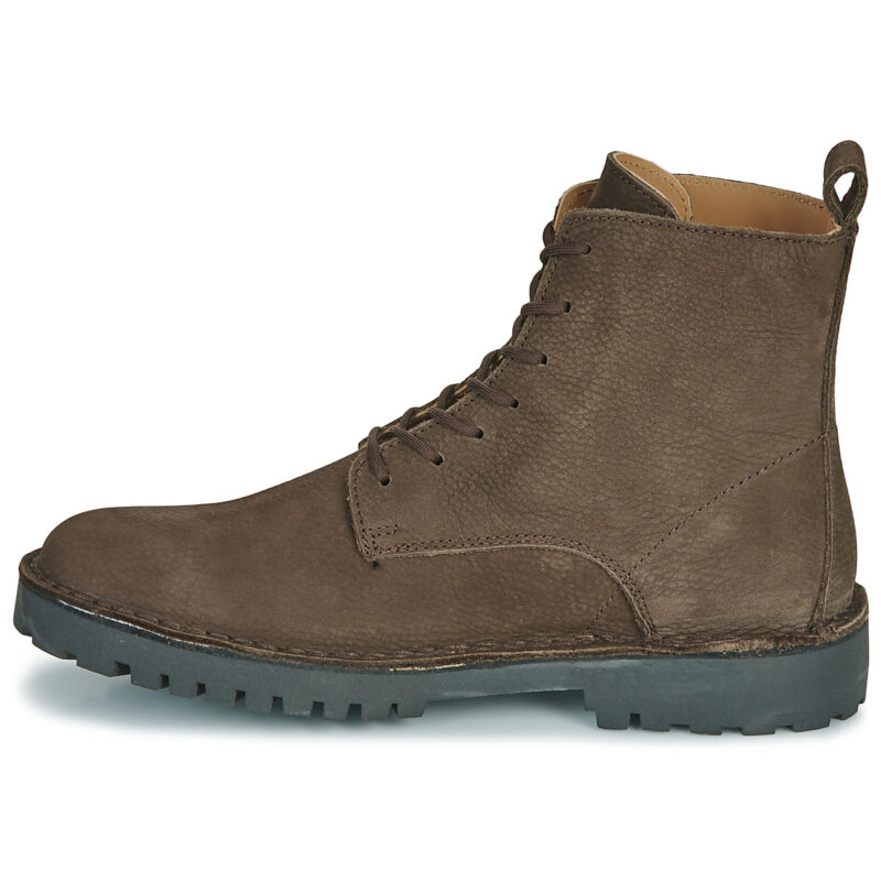 Selected SLHRICKY NUBUCK LACE-UP BOOT B Braun Stiefel Herren - 4