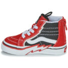 Vans TD SK8-Hi Zip Bolt Nero Sneakers Bambino - 4