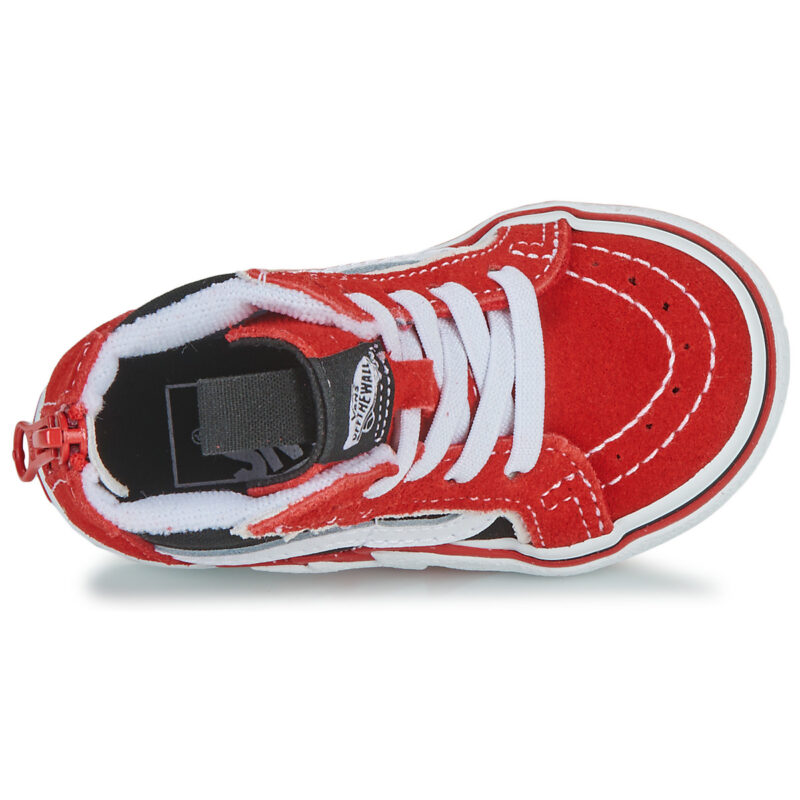 Vans TD SK8-Hi Zip Bolt Nero Sneakers Bambino - 6