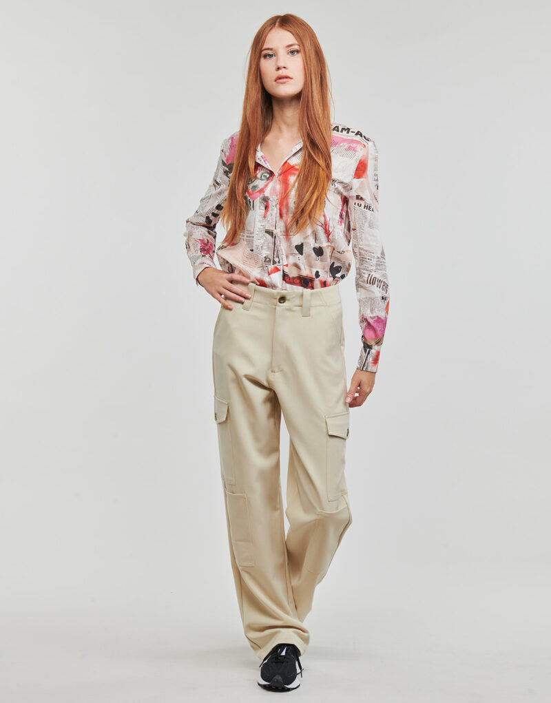 Pantalone Cargo Desigual LIVERPOOL Beige Pantalone Cargo Donna - 2