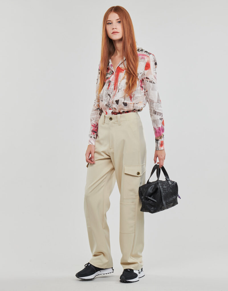 Pantalone Cargo Desigual LIVERPOOL Beige Pantalone Cargo Donna - 3