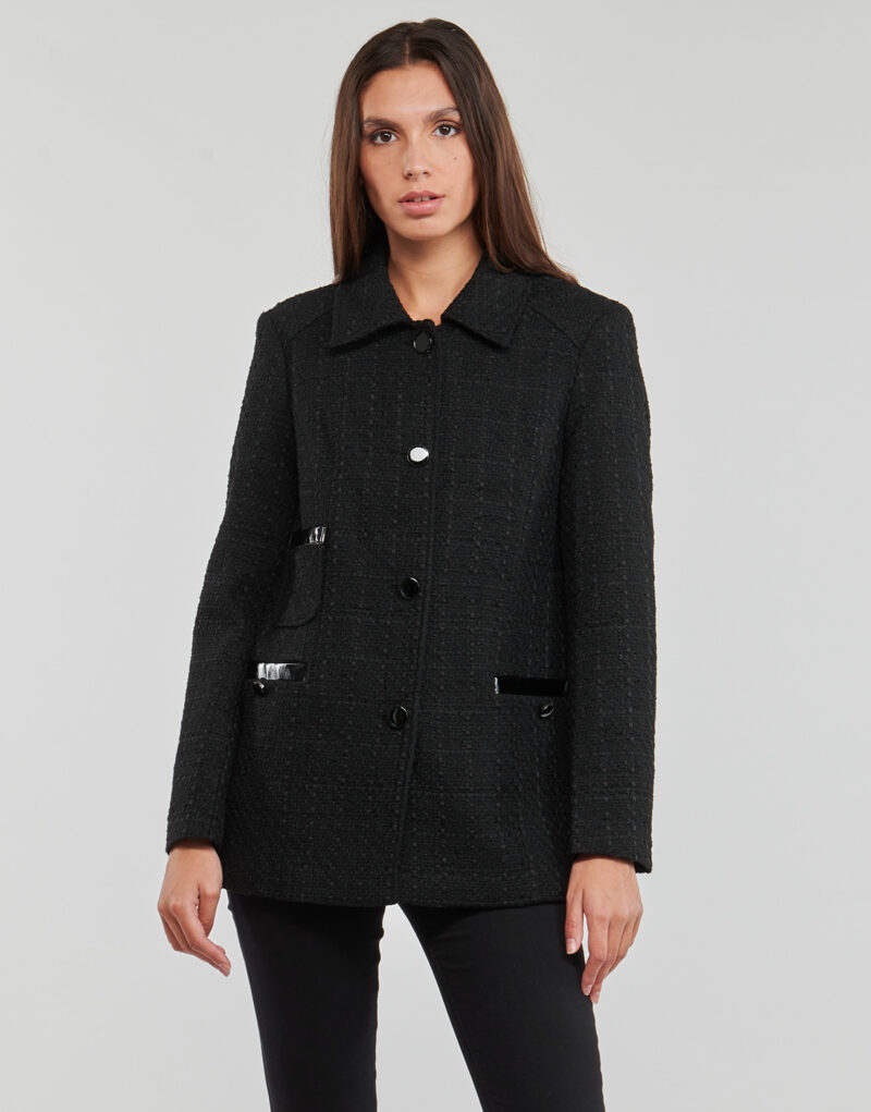 Coat Morgan VAVAN Black Mantelle Donna - 1
