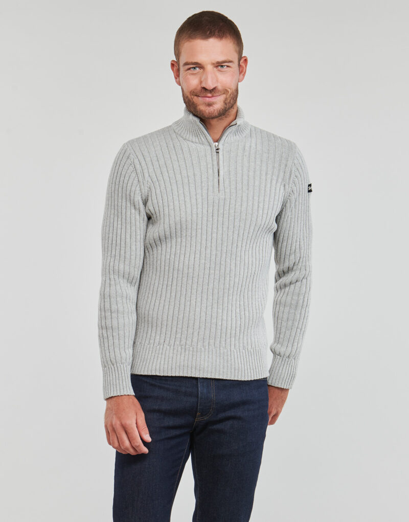 Maglione Schott PLECORAGE2 Grigio Maglioni Uomo - 2