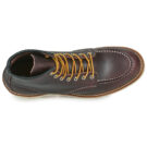 Red Wing MOC TOE Black / Cherry Brown Men's Ankle Boots - 6