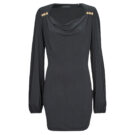 Abito corto Guess LS BOAT NK CECILIA DRESS Nero Abiti corti Donna - 1