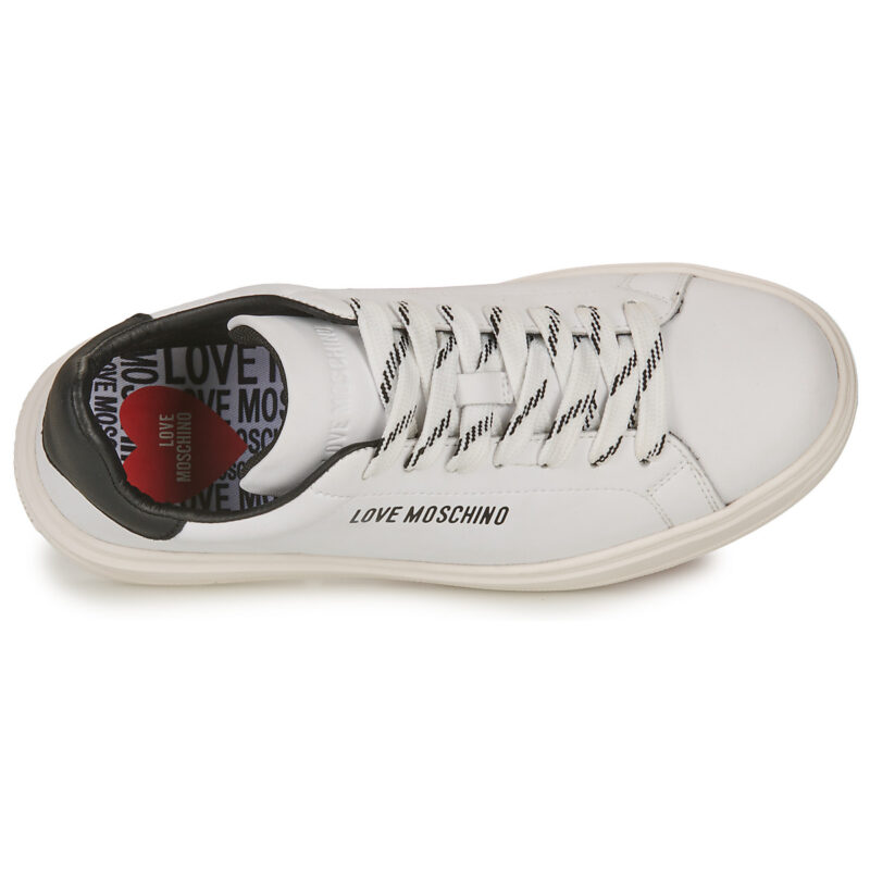 Love Moschino JA15374G0H White Low Top Sneakers Women - 6